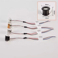 Encastré 3W COB LED Plafonnier Intérieur Cabinet Projecteur pour Maison Chambre Vitrine Spot Lampe Downlight 3000K 6000K