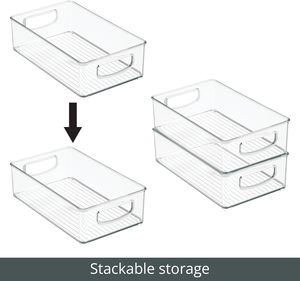 Contenedor de Almacenamiento Acrílico Transparente, Caja para Guardar Aperitivos y Artículos Diversos, Venta Directa de Fábrica - Product Image 3