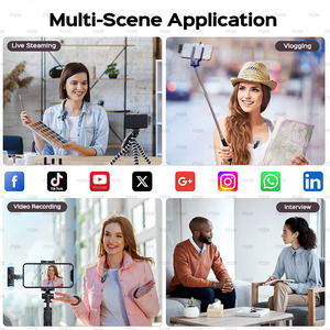 Micrófono Lavalier inalámbrico para iPhone 15 PC Reducción de ruido y Plug and Play Mini micrófono de solapa para grabación de video Tiktok Live - Product Image 6