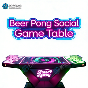 Table de Beer <span class=keywords><strong>Pong</strong></span> - Machine de <span class=keywords><strong>jeu</strong></span> d'arcade sociale pour bar et KTV, jeux interactifs de haute qualité - Product Image 5