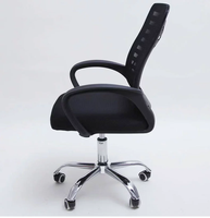 Chaise de bureau pivotante personnalisée de qualité supérieure avec dossier moyen en tissu maillé pour ordinateur portable