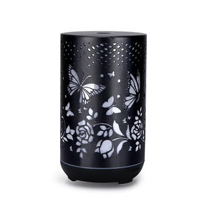 Difusor de Aroma con Diseño de Mariposa Tallada JCTY, 300 ml, Humidificador Eléctrico Negro para Uso en el Hogar y Escritorio - Product Image 4