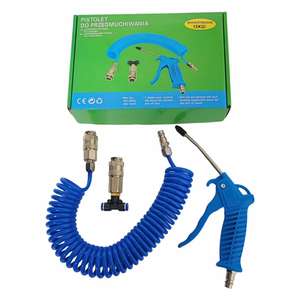 Kit de dépoussiérage pneumatique professionnel : pistolet souffleur et tuyau pour l'élimination de la poussière industrielle – Outils et équipements de nettoyage portables - Product Image 3
