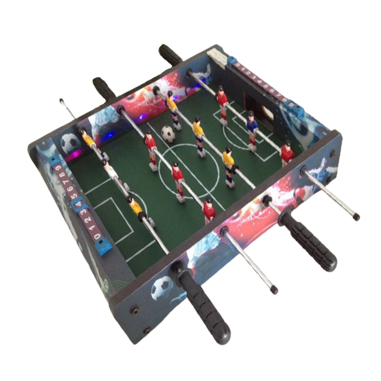 Детский комнатный футбольный спортивный игрушечный деревянный стол мини футбольный стол со светодиодной подсветкой