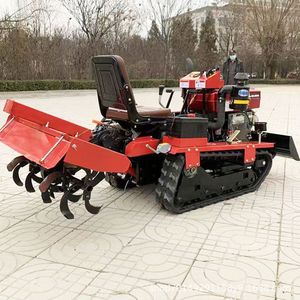 Vente chaude 35 25 chevaux serre agricole verger multifonctionnel diesel rotoculteur sur chenilles tracteur pourriture - Product Image 6