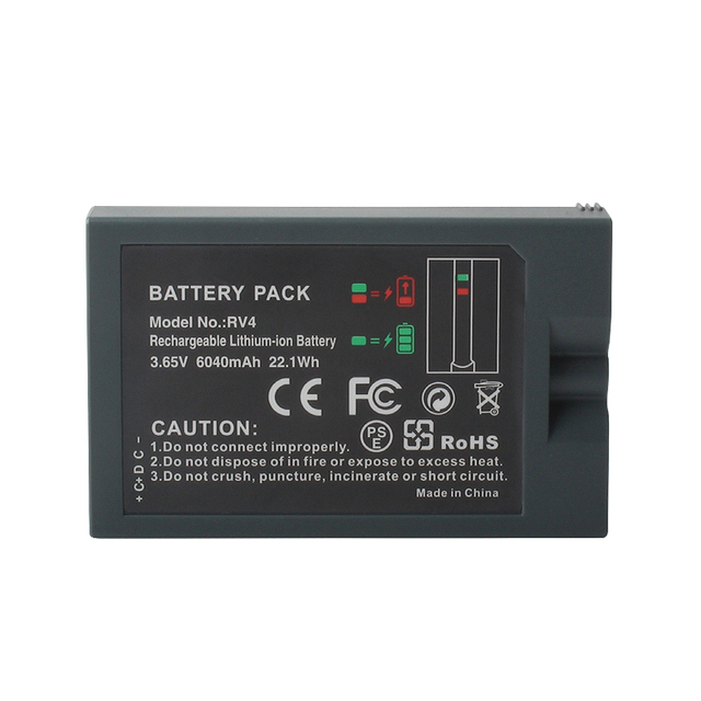 Micro Upgraded 3.65V 6040mAh Battery for Ring Video Doorbell & CCTV Stick up Cam Six Months Power Supply Camera Accessory Stock