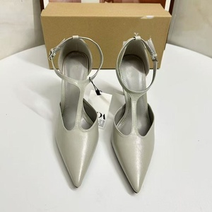 Nouvelles sandales sexy à <span class=keywords><strong>talon</strong></span> fin et bout pointu avec boucles en T et découpes, collection Printemps 2026 pour femme - Product Image 1