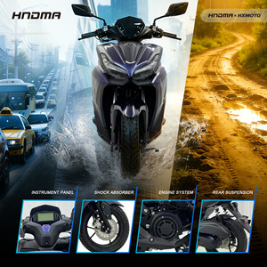 Scooter <span class=keywords><strong>Sportivo</strong></span> 150cc Tipo NVX per Adulti, Efficiente nei Consumi, Potente, Motore Raffreddato ad Aria, Fornitura Diretta dalla Fabbrica - Product Image 6