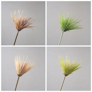 Ramo <span class=keywords><strong>de</strong></span> Flores <span class=keywords><strong>de</strong></span> Cardo <span class=keywords><strong>de</strong></span> Látex Artificial al por Mayor, con Tacto Real, para Centros <span class=keywords><strong>de</strong></span> Mesa <span class=keywords><strong>de</strong></span> Boda, Decoración del Hogar y Oficina - Product Image 2