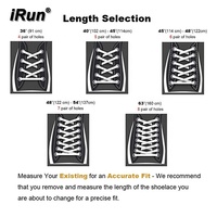 IRun – baskets plates et colorées personnalisées, 8mm, en Polyester 57, lacets pour chaussures d'athlétisme et de sport