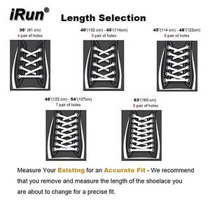 IRun Sepatu Kets Polos Datar Kustom 8Mm Tali Sepatu Datar Warna-warni Poliester Datar 57 Multiwarna Sepatu Atletik Tali Sepatu Olahraga - Product Image 5