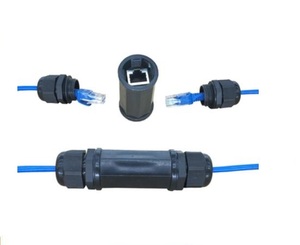 <span class=keywords><strong>Conector</strong></span> RJ45 Blindado para Montaje en Panel, Resistente al Agua IP67 - Product Image 2