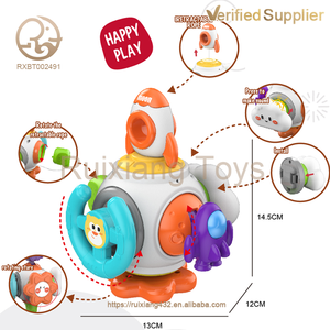 Directo <span class=keywords><strong>de</strong></span> fábrica educación temprana juguetes para bebés <span class=keywords><strong>Montessori</strong></span> cubos <span class=keywords><strong>de</strong></span> actividad para bebés fidget cubos ocupados - Product Image 3