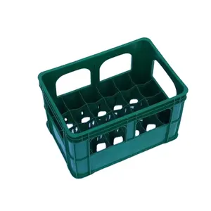 中国热卖板条箱模具塑料板条箱模具制造商定制饮料瓶盒模具注塑水果周转