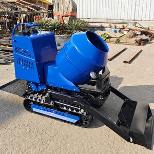 Tout Nouveau Petit Mini Malaxeur à Béton Autochargeur, Mini Dumper sur Chenilles, Malaxeur à Ciment Mobile - Product Image 3