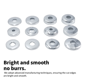 JASTON 스테인레스 스틸 수도꼭지 앵글 밸브 장식 커버-욕실 및 주방 샤워 장식 커버 - Product Image 5