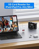 Adaptador Extensor OTG 3 en 1 al por Mayor de Fábrica, Lector de Tarjetas USB 3.0 de Instalación Externa USB-C con Soporte para Tarjetas TF y CF