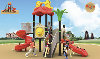 Équipement de jeu en acier et plastique pour enfants, toboggan de jardin d'enfants, parc d'attractions, utilisation extérieure à haute capacité