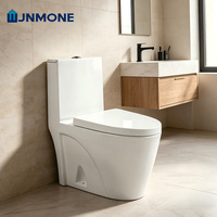 WC monobloc moderne en céramique, à poser au sol, avec chasse d'eau siphonique, équipement sanitaire de salle de bain, fournisseur OEM