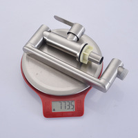 Robinet de lavabo moderne en acier inoxydable 304, rotatif, à poser sur le comptoir, monotrou, chaud/froid, avec cartouche céramique, garantie 3 ans