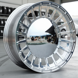 Full Polished Luxury Forged Car Custom 17*18 6x139.7 Center Bore 110 Wheels - Product Image 2
