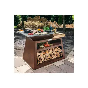 Bester Preis China Herstellung Qualität Camping Grill Holzkohle Grill Raucher