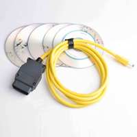 Cable de Interfaz OBD ENET a OBD para BMW Serie F, Codificación E-SYS, Función Oculta, Juego Completo con CD V50.3