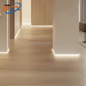 <span class=keywords><strong>Plinthe</strong></span> Fabricant Installation pratique Câblage caché Moderne en alliage d'aluminium Résistant à l'eau Plinthes Lumières Fond - Product Image 6