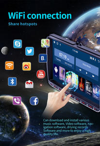 BQCC 9 pouces Android 13 <span class=keywords><strong>GPS</strong></span> Navigator <span class=keywords><strong>Autoradio</strong></span> CarPlay/Android Auto Mirror Link Visualiseur de photos - Garantie 1 an pour <span class=keywords><strong>Golf</strong></span>/Polo/Passat - Product Image 4