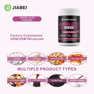 אבקת חומצות אמינו תוסף תזונה ספורטיבית בהתאמה אישית של מפעל ג'יאביי, OEM/ODM, לתמיכה באנרגיה ומיקוד במבוגרים - Product Image 3