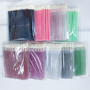 50Pcs Disposable Crystal <b>Lip</b> Brush Plastic Lipstick <b>Lip</b> <b>Gloss</b> Applicator - Product Image 4