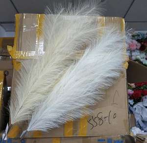 QSLH-VF257 <span class=keywords><strong>Pampas</strong></span> Artificiales Color Crema, <span class=keywords><strong>120</strong></span> <span class=keywords><strong>cm</strong></span>, Hierba de <span class=keywords><strong>Pampas</strong></span> Artificial para Decoración - Product Image 3