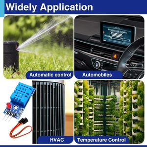 Módulo de Sensor de Temperatura y Humedad Digital DHT11 3.3V-5V con Cables de Conexión, Rango 20-95%HR ±5%, 0-50 ℃   ±2 ℃ - Product Image 6