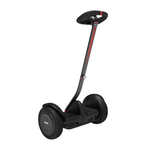 Patinete Eléctrico Inteligente de Autoequilibrio Rojo y Negro con Doble Rueda Antideslizante y Montaje en Poste - Product Image 1