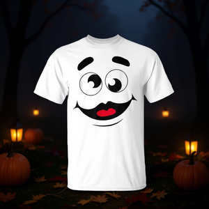 Camiseta Grimace Face para adulto, manga corta, color morado, talla X-Small, disfraz de Halloween - Product Image 3