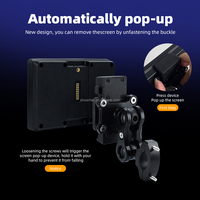 GPS para Motocicleta con Sistema Android 13.0 de 5 Pulgadas, 2GB+32GB, Pantalla Extraíble, CarPlay Inalámbrico, Navegación Android Auto