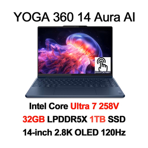 Nouveau YOGA 360 14 Ultra7-258V 32 Go 1 To Écran tactile OLED 2,8K de 14 pouces 360 (2025) Ordinateur portable professionnel pliable et convertible - Product Image 5
