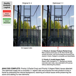 Ascenseur de fret hydraulique vertical pour maison à 2 étages Haokun, commande électrique à distance, capacité 500 kg/1000 kg, hauteur de levage 2-30 m - Product Image 1