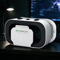 Harga Terbaik Pabrik Kacamata VR Cerdas SHINECON 4.0 Dirancang untuk Anak-anak Dunia Realitas Virtual 3D Mini VR Glasses Game Movie