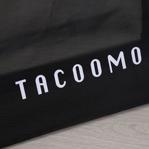 Bolsa de Compras de Playa de Malla de Nailon Reutilizable con Letras Impresas Personalizadas al por Mayor para Mujer - Product Image 3