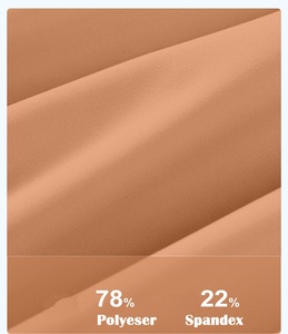 Ropa de Yoga Transpirable de Alta Elasticidad en Spandex/Poliéster, Color Sólido, Efecto Moldeador, Antideslizante, Levanta Glúteos, Cintura Elástica, 2 Piezas, para Interiores - Product Image 3