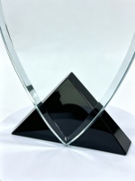 Trophées en cristal personnalisés de haute qualité, logo personnalisé, trophées et médailles gravés au laser pour cadeaux d'affaires et récompenses