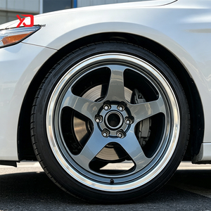 Jantes monobloc forgées Deep Lip Gray Machine Lip légères 18 19 20 21 22 23 24 5x114.3 5x112 pour BRZ FL5 GK5 GR86 - Product Image 6