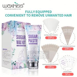 100% depiladora de cera suave Natural cera caliente cuerpo azucarado pierna Bikini depilación pasta de azúcar cera para SALÓN DE SPA uso doméstico - Product Image 2