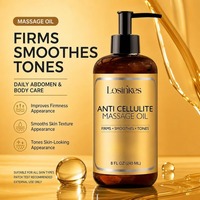 Huile de massage amincissante et raffermissante pour le corps, anti-cellulite, brûle-graisse à base de plantes, OEM/ODM