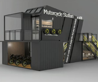 Bar et restaurant en conteneur, construction préfabriquée de haute qualité pour la restauration et le service de boissons en plein air, directement de l'usine