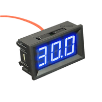 0.56 Inci 3 Digit 2 Kawat AC30-500V Layar LED Meter Digital Voltmeter Indikator Tes Monitor Detektor AC110V AC220V