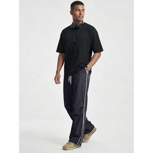 Pantalones Parachute Holgados para Hombre FOXA, Pantalones Urbanos de Pierna Ancha de Secado Rápido - Product Image 2