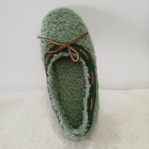 Zapatos Mule Casuales de Piel de Cordero Tibetano Rizada Personalizados con Soporte de Muestra, Cálidos, Suaves, de Forro <span class=keywords><strong>Polar</strong></span>, de Lana de Invierno, Planos, para <span class=keywords><strong>Hombre</strong></span> - Product Image 6