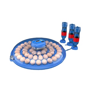 Pantalla automática de temperatura incubadora automática de torneado de huevos Capacidad de 52 huevos - Product Image 1